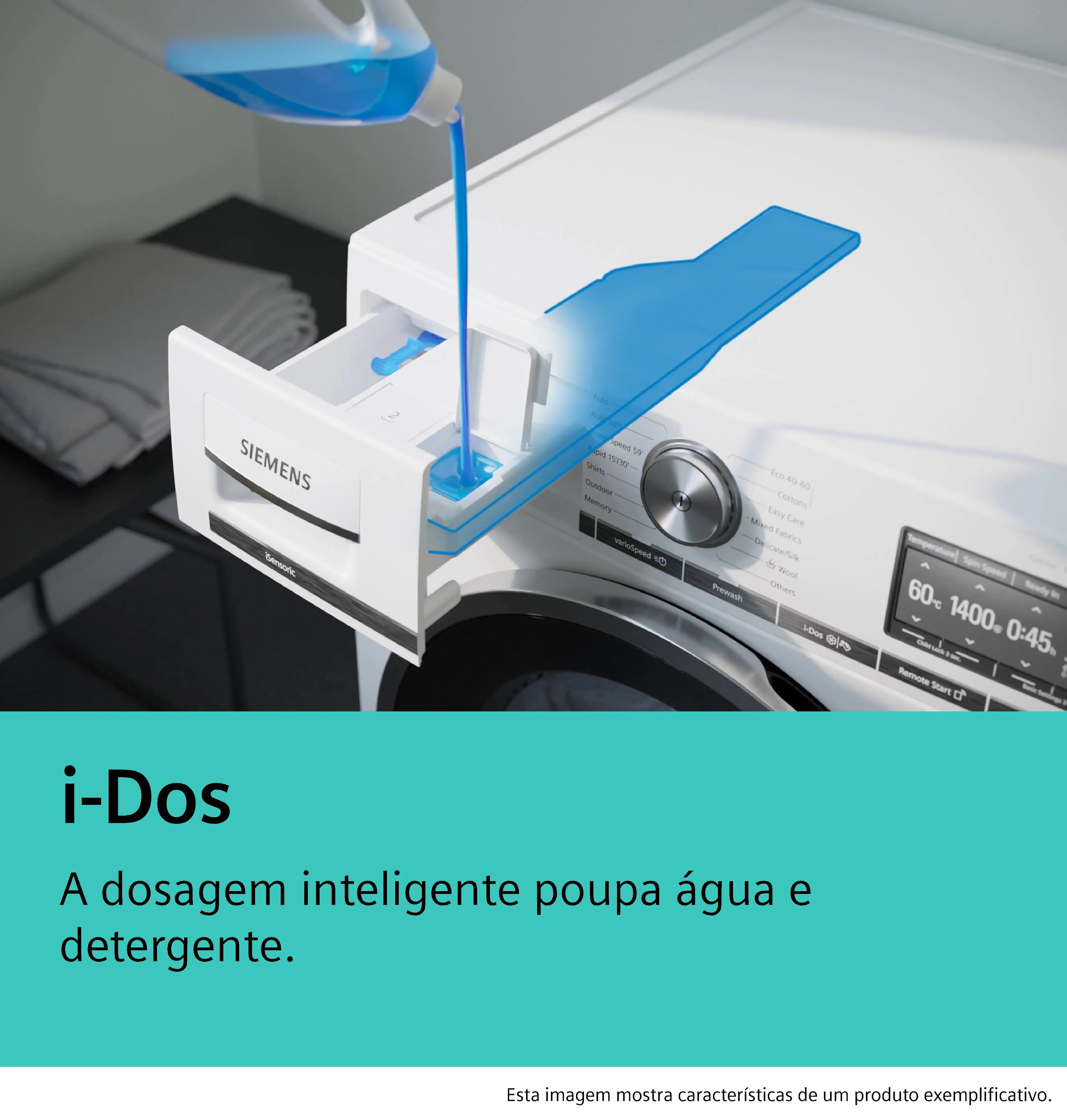 Siemens Maquina Roupa 10KG 1400R IDOS IQ500 (a)