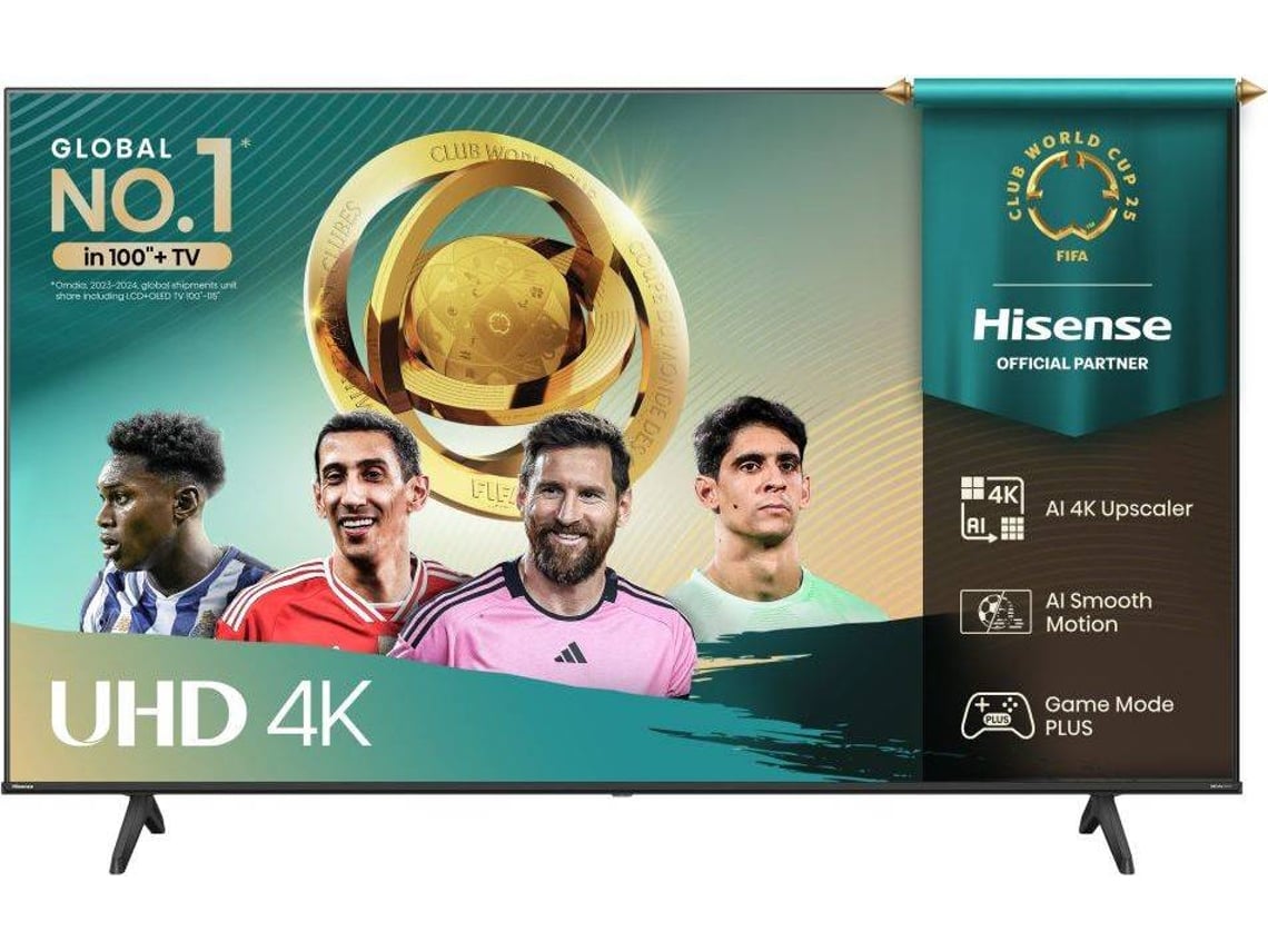 HISENSE LED 50" 4K UHD SMARTTV 3HDMI 2USB (E) 50A6Q