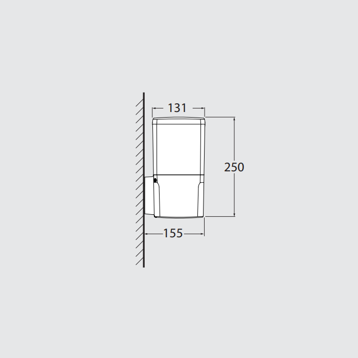 APLIQUE VIRGILIO OPAL E27 DS3.562 PRETO 8.5W