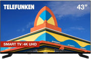 Telefunken DLED 43" UHD Mhotel Smarttv 3HDMI 2USB (d)