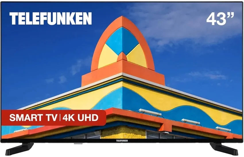 TELEFUNKEN DLED 43" UHD MHOTEL SMARTTV 3HDMI 2USB (D) 43DTUV735