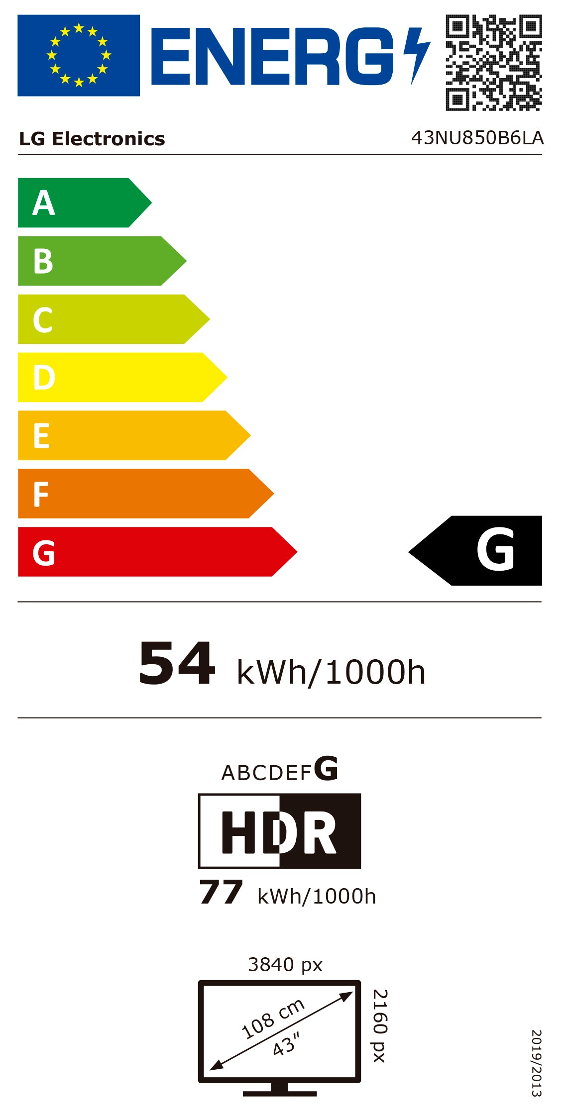 LG LED 43" Nano AI 4K UHD Smarttv Webos 3HDMI 1USB (g)