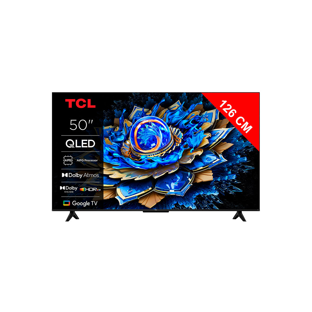 TCL LED 50" 4K UHD Google TV HDMI USB (f)