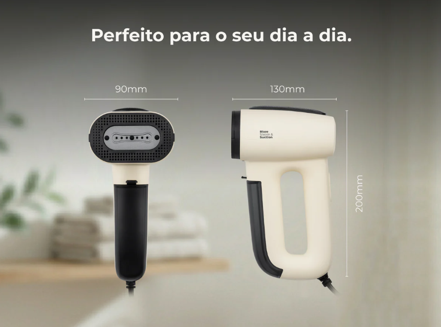 Flama Escova Engomar a Vapor de MAO 1200W