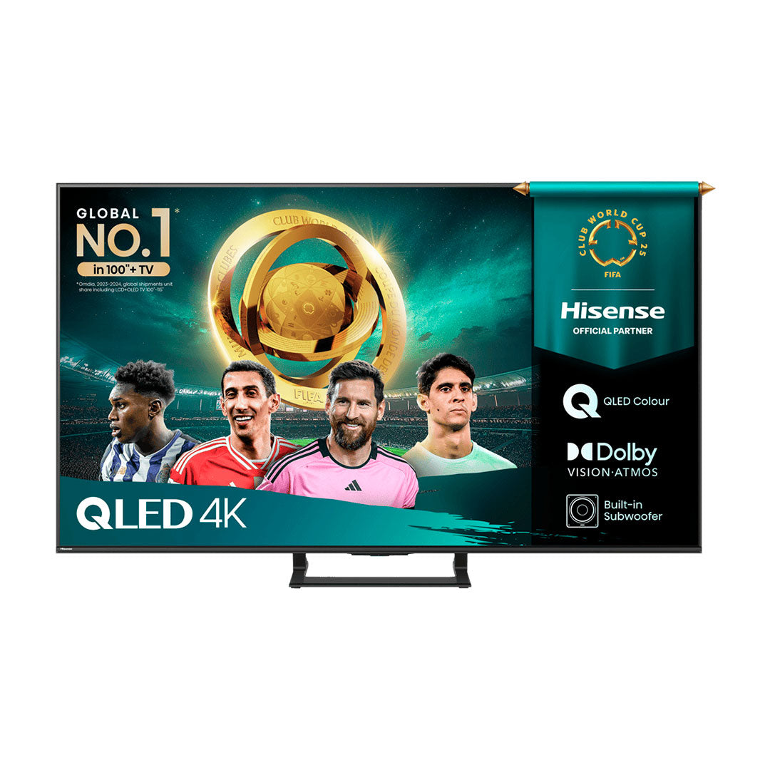 HISENSE QLED 55" 4K UHD SMARTTV 3HDMI 2USB (E)
