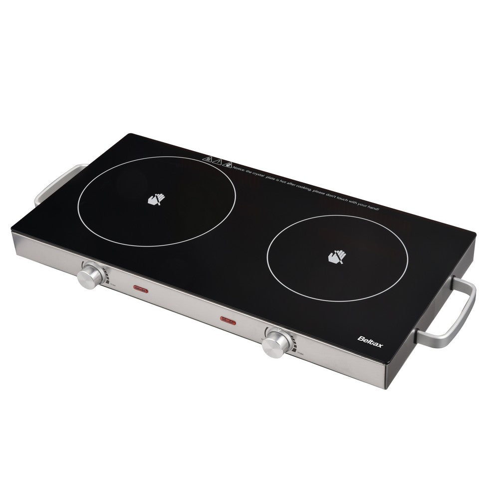 Placa vitrocerâmica dupla Beltax BHP-0220