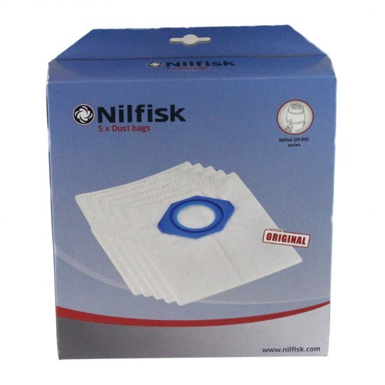 Nilfisk Sacos Aspirador P/GM80 5UN