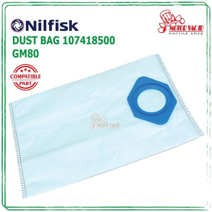 Nilfisk Sacos Aspirador P/GM80 5UN