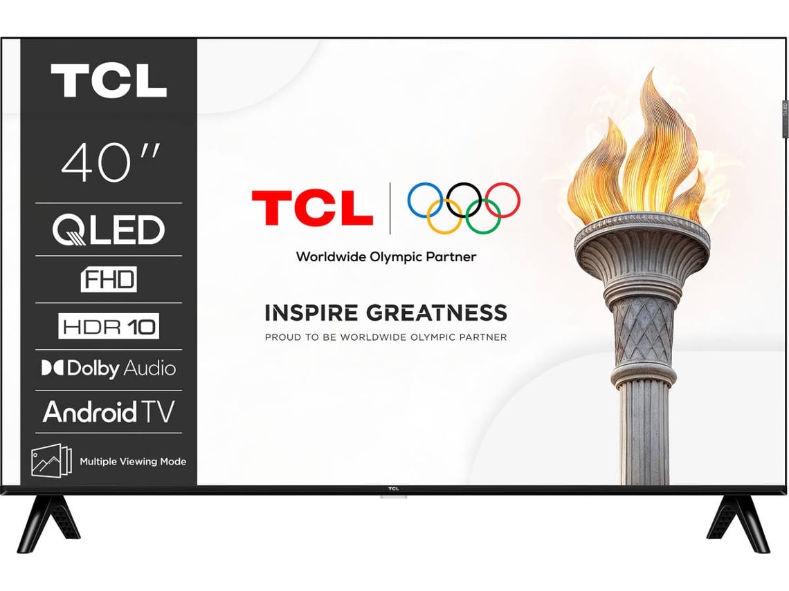 TCL QLED 40" FHD GOOGLE TV 2HDMI 1USB (F) 40S5K