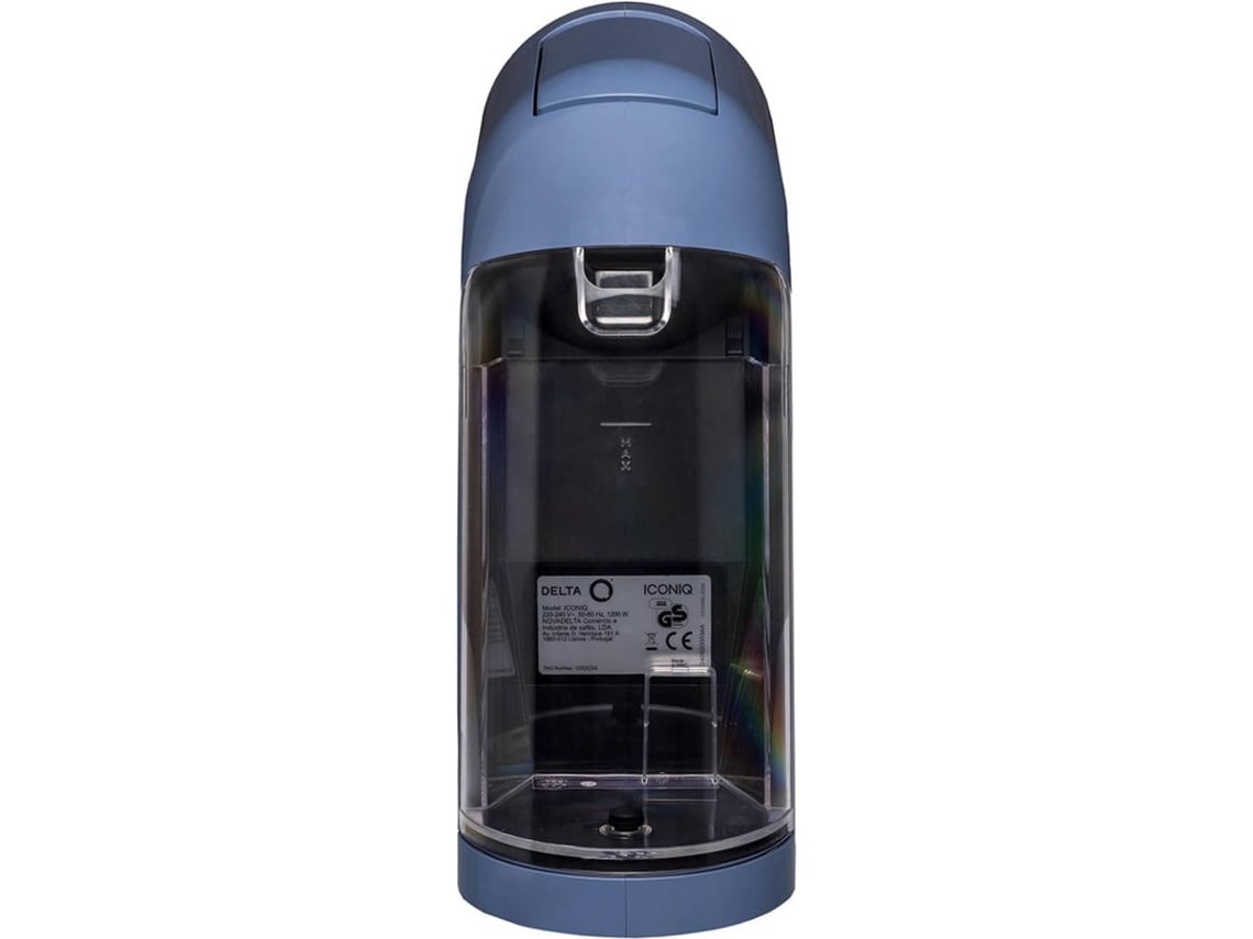 DELTA Q MAQUINA CAFE ICONIQ CAPSULAS AZUL ICONIQAZUL