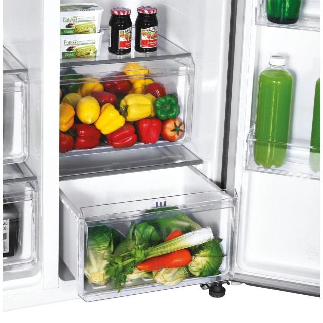CANDY SIDE BY SIDE 1,77X0,90X0,66MT DA NF INOX (E) CHSBSO6174XWD