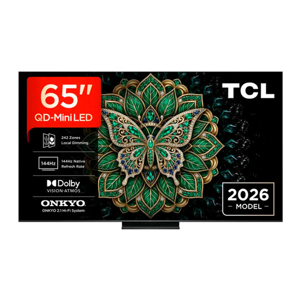 TCL QLED 65" 4K UHD Google TV 4HDMI 1USB (e)