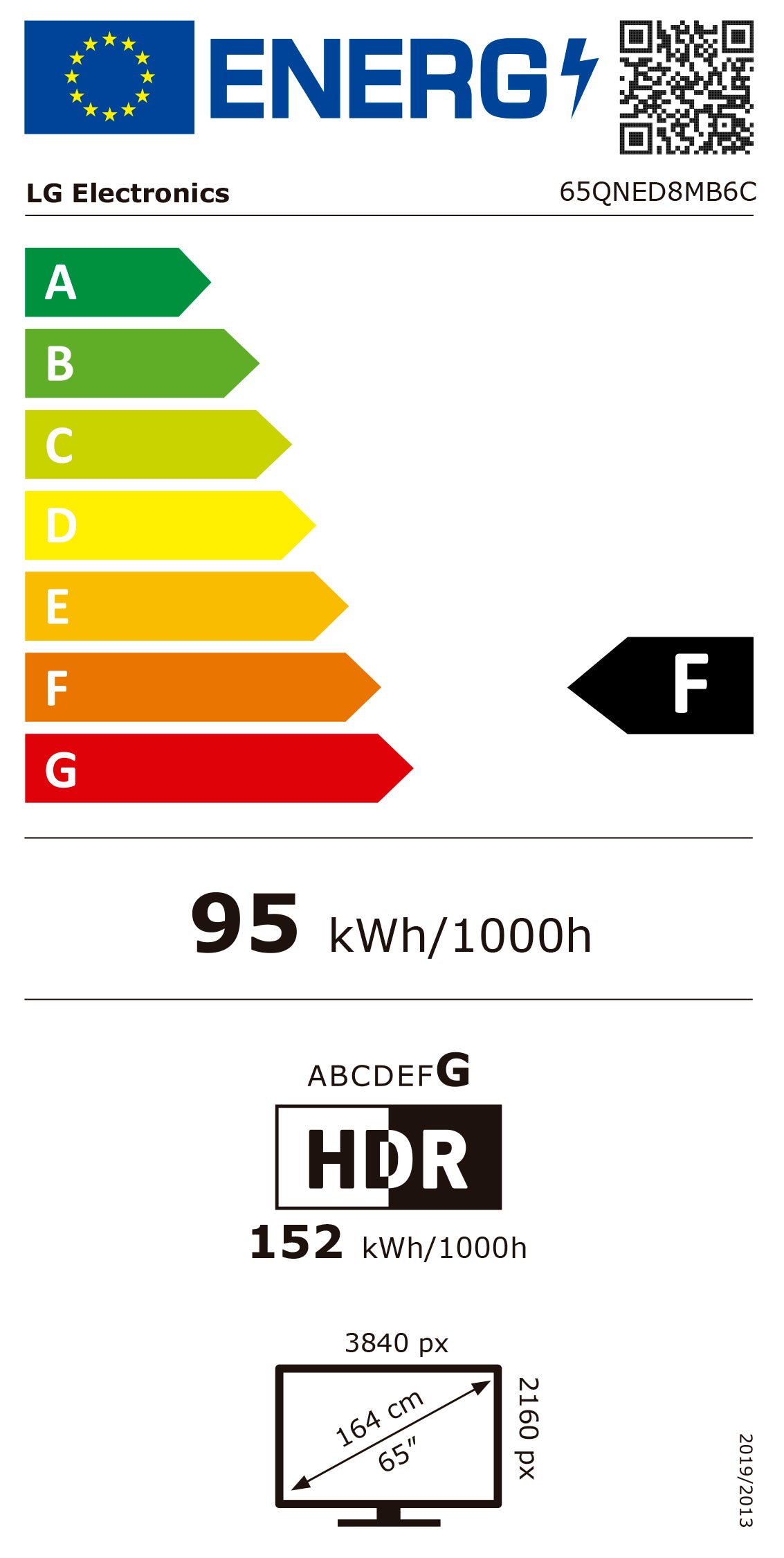 LG LED QNED 65" 4K AI Smarttv Webos 3HDMI 1USB (f)