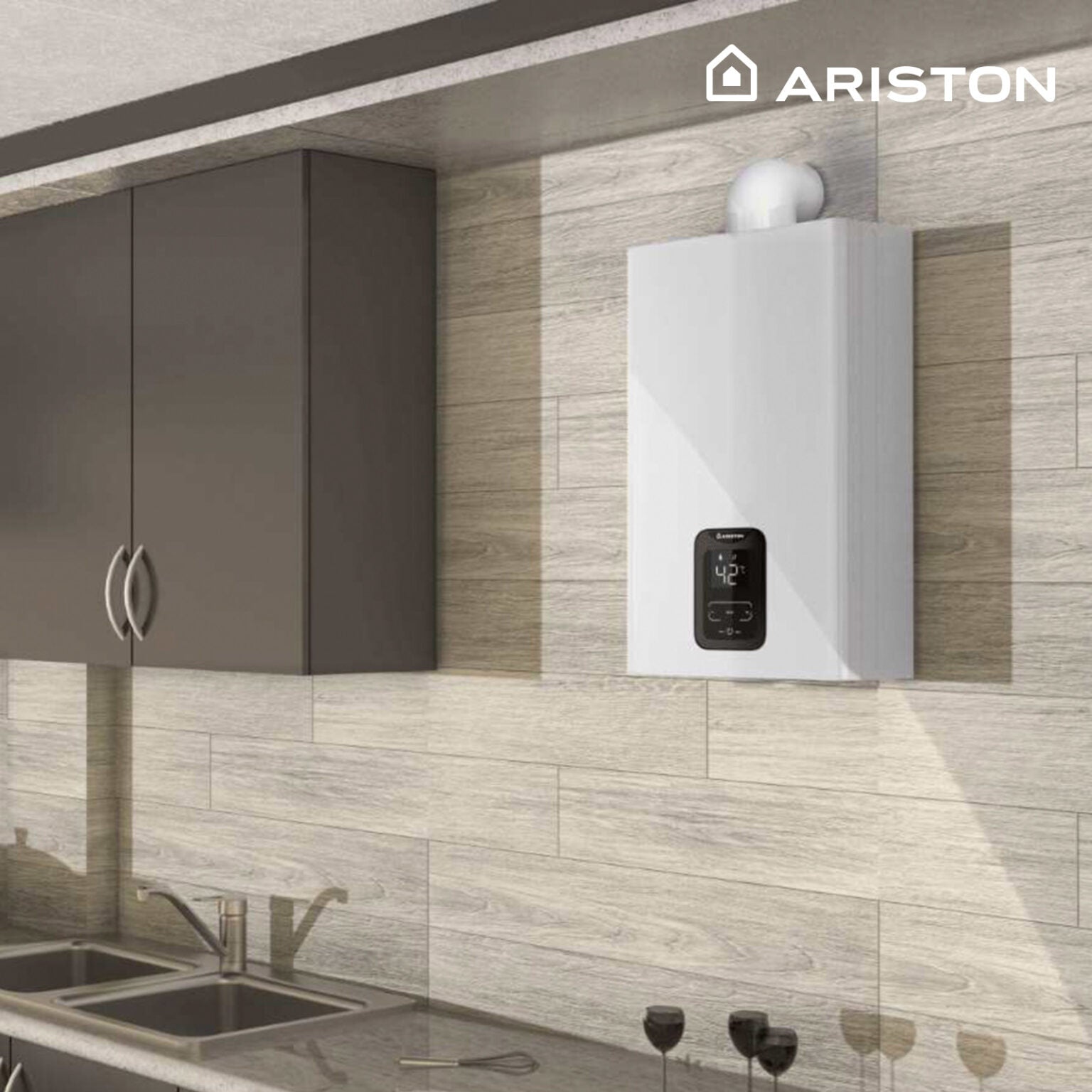 ARISTON ESQUENTADOR VENTILADO 12LTS NAT A NEXTEVOX12NAT