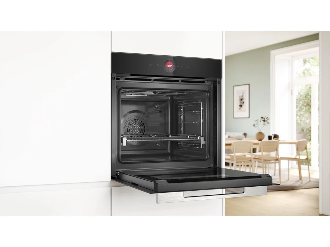 BOSCH FORNO MULTIF 71LT VIDRO PRETO (A+) HBG724AB1