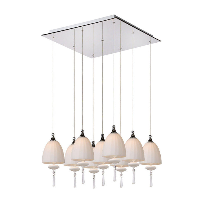 SUSP. OPALL 9XG4 GLASS MAT WHITE