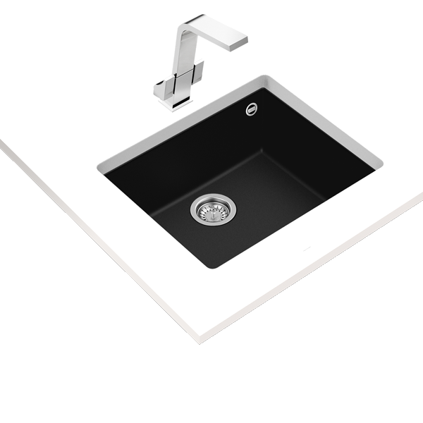 LAVA LOUÇA TEKA - SQUARE 50.40 TG - BLACK 028.L.115230020
