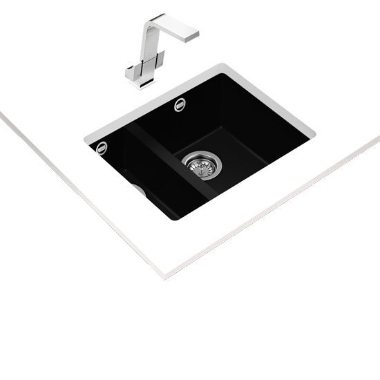 LAVA LOUÇA TEKA - SQUARE 2C 560 TG - BLACK 028.L.115260029