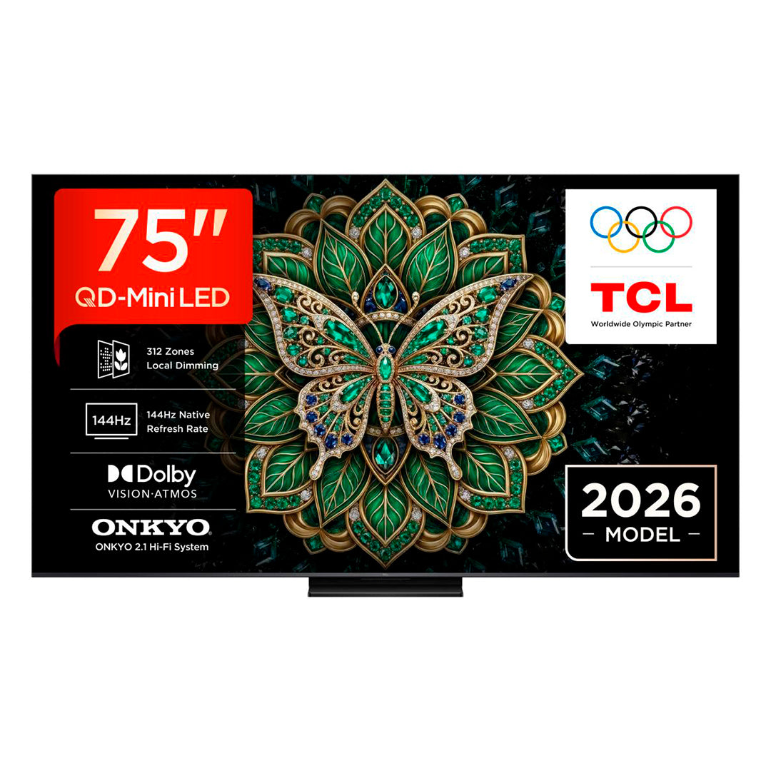 TCL Qled 75" 4K UHD Google TV 4HDMI 1USB (e)