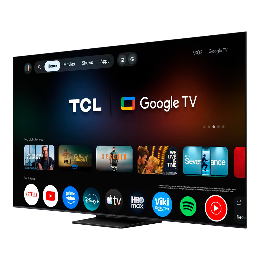 TCL Qled 75" 4K UHD Google TV 4HDMI 1USB (e)