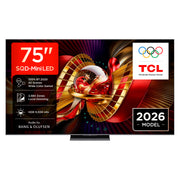 TCL QLED 75" 4K UHD Google TV 4HDMI 1USB (f)