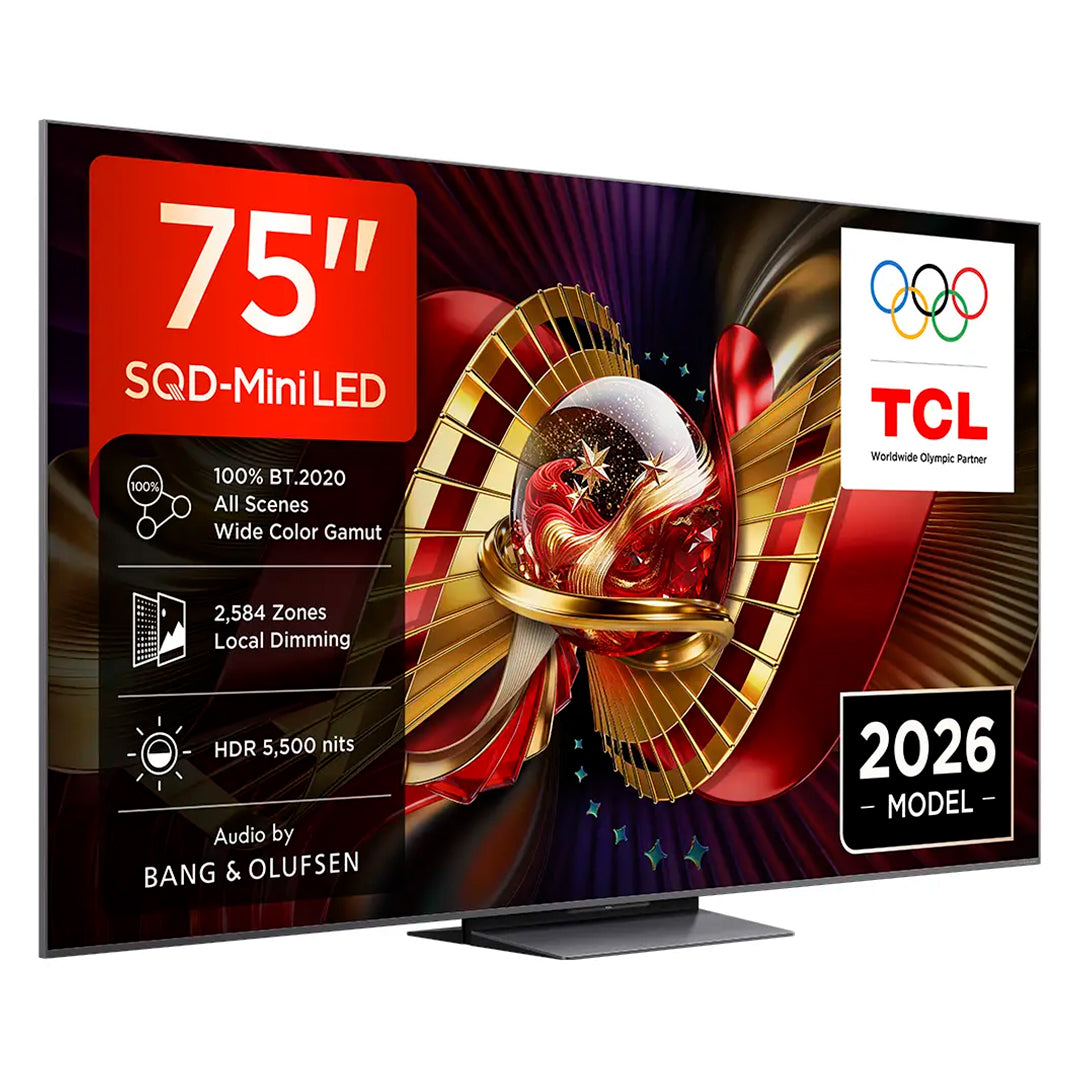 TCL Qled 75" 4K UHD Google TV 4HDMI 1USB (f)