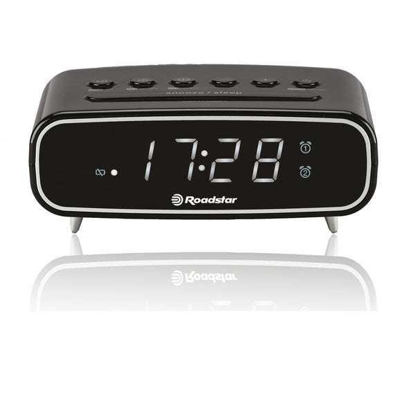 Rádio Relógio Roadstar CLR-2310BK