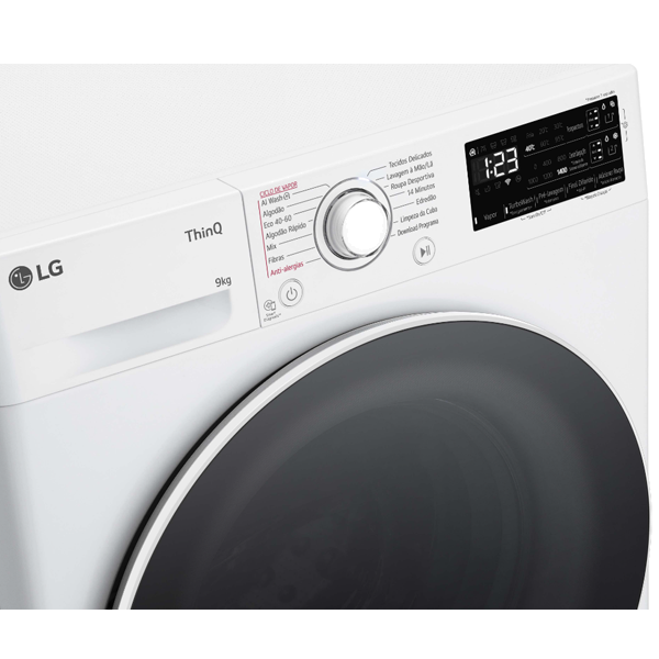 Máquina de Lavar Roupa LG - F4WR3509A0W