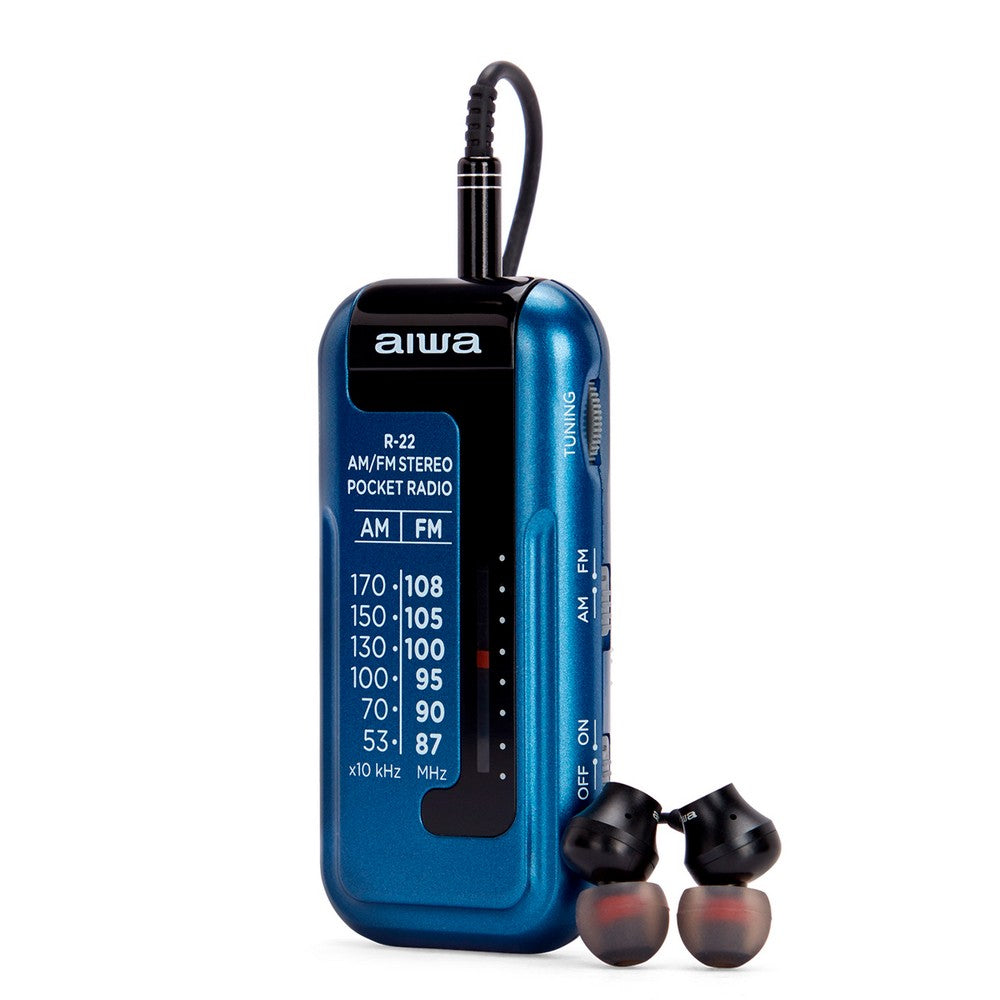 Mini Rádio de bolso AIWA R-22BL