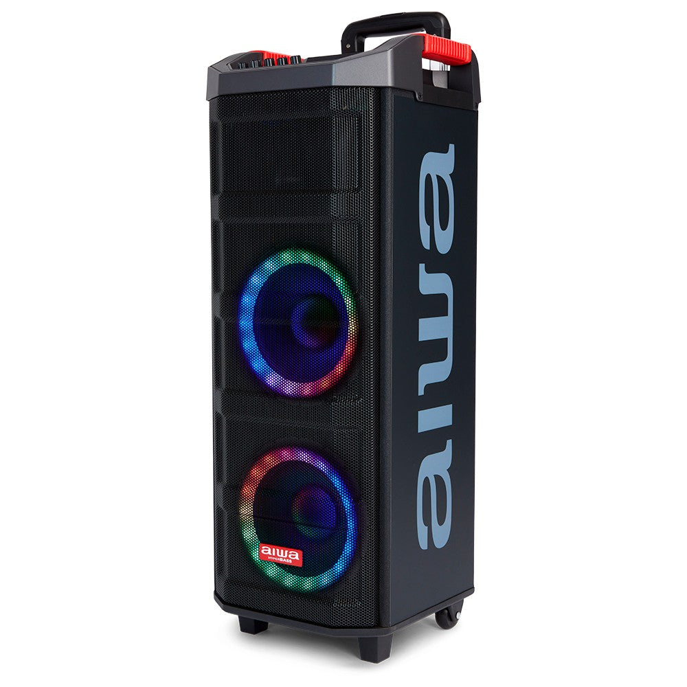 Coluna Trolley Portátil Bluetooth AIWA KBTUS-608