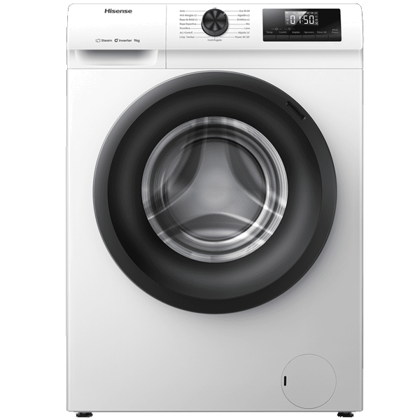 MÁQUINA DE LAVAR ROUPA HISENSE - WF1Q9041BW 150.M.WF1Q9041B