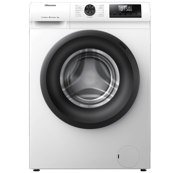 MÁQUINA DE LAVAR ROUPA HISENSE - WF1Q8041BW 150.M.WF1Q8041B