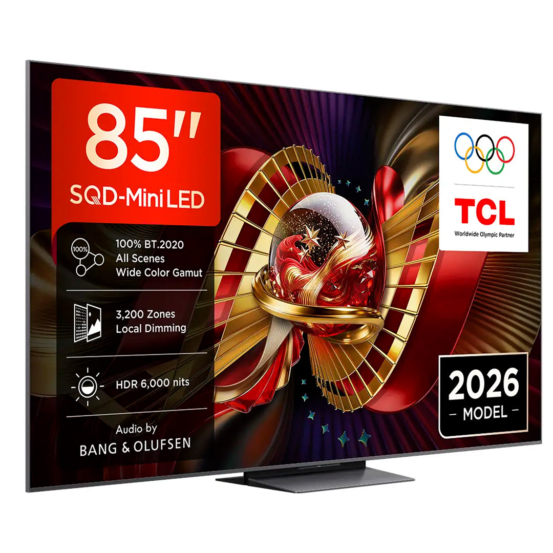 TCL Qled 85" 4K UHD Google TV 4HDMI 1USB (f)