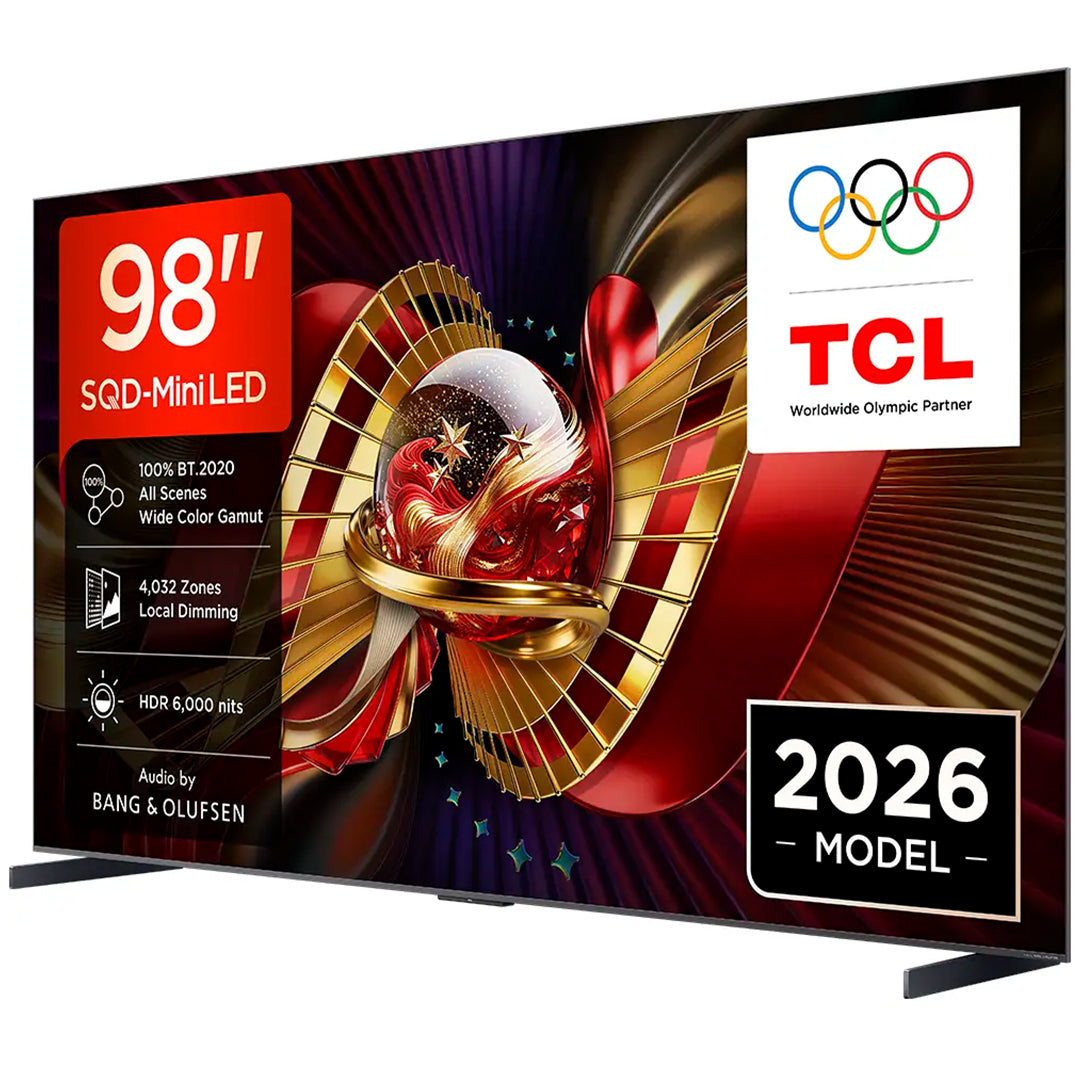TCL QLED 98" 4K UHD Google TV 4HDMI 1USB (f)
