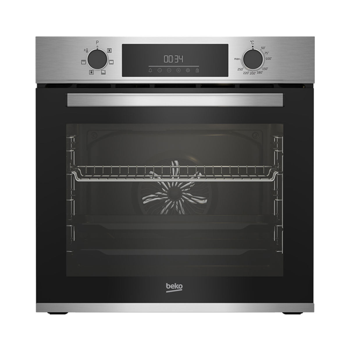 BEKO FORNO MULTIF 6PROG 72LT INOX A BBIE12300XD