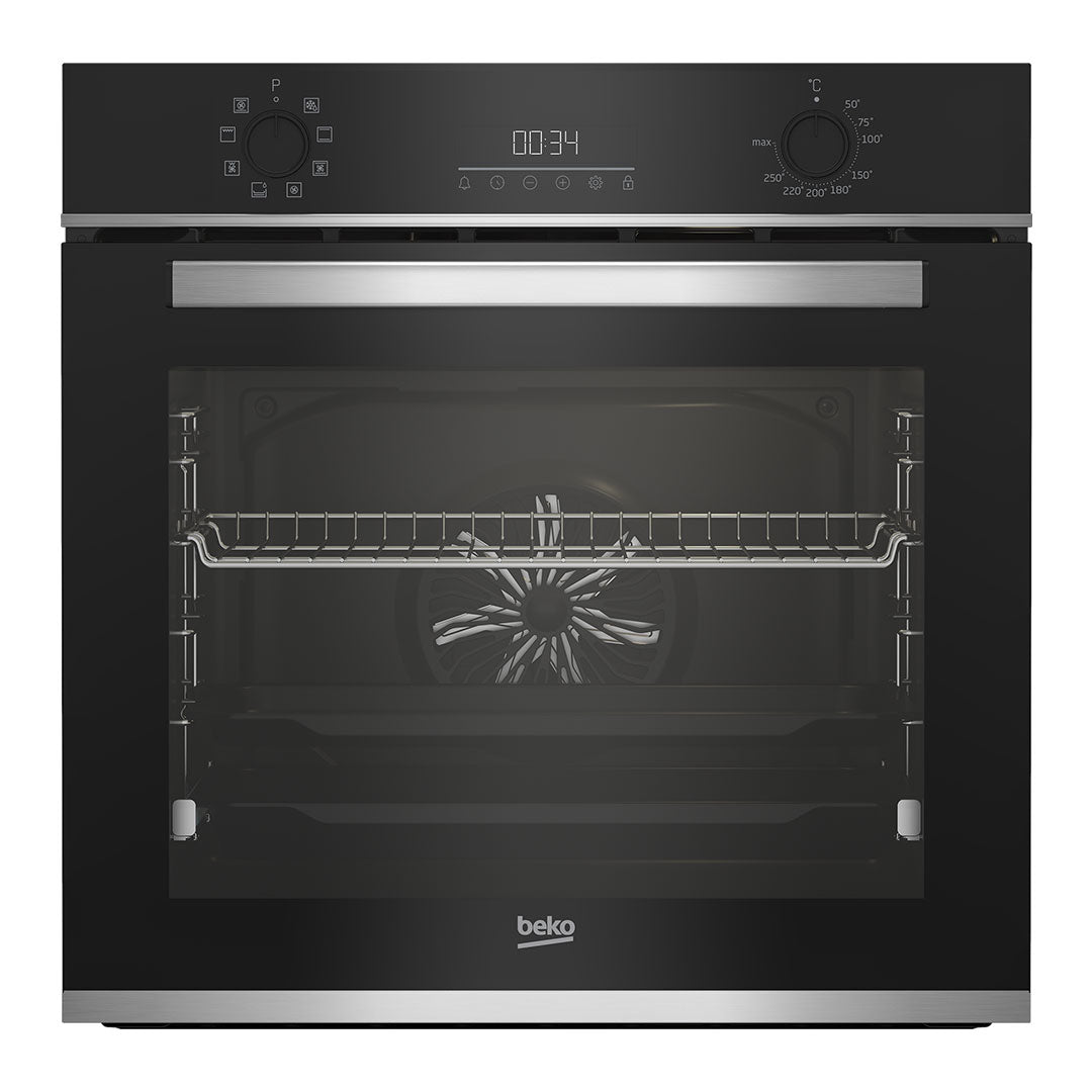BEKO FORNO MULTIF 8PROG 72LT RAILE TELESCOPICO INOX A BBIM13300XD