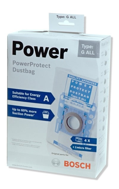 BOSCH SACOS PARA ASPIRADOR EXCETO BSG8/BSN1 BBZ41FGALL