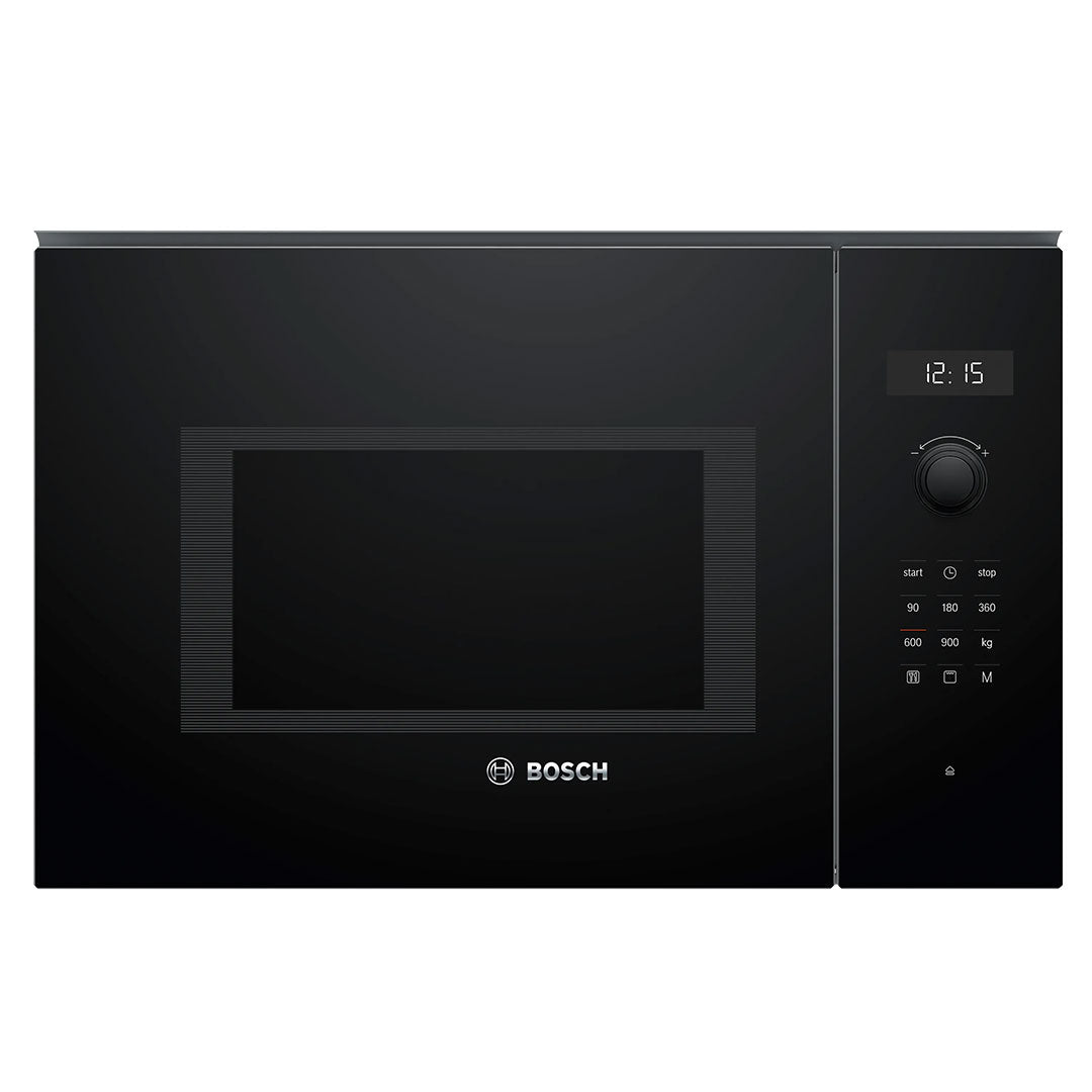 BOSCH MICROONDAS INTEG 25LTS VIDRO PRETO BEL554MB0