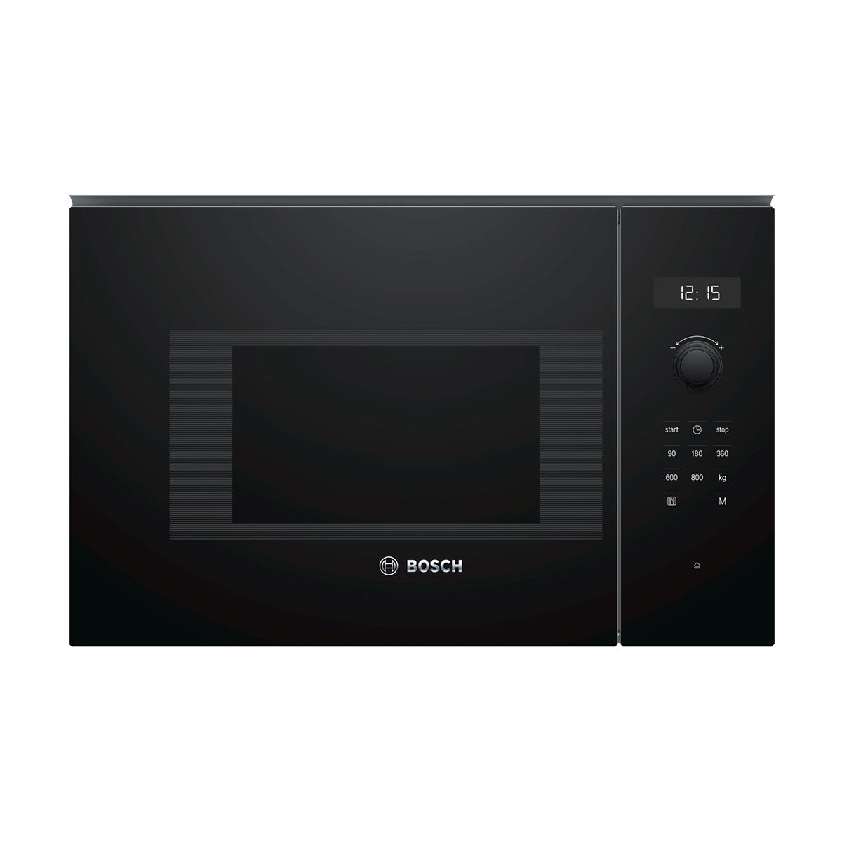 BOSCH MICROONDAS INTEG 20LT VIDRO PRETO BFL524MB0