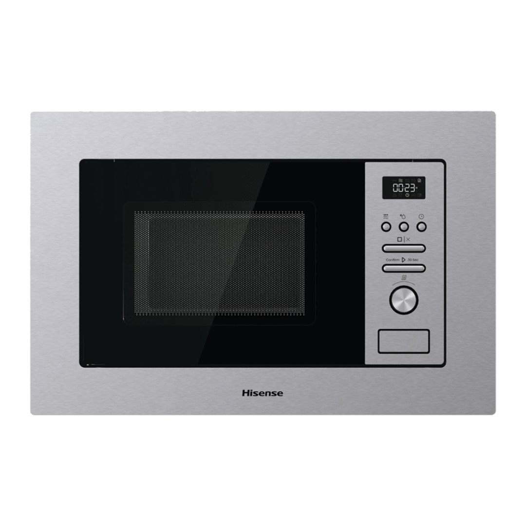 HISENSE MICROONDAS INTEG 20LT 800W GRILL1000W INOX BIM320G41X