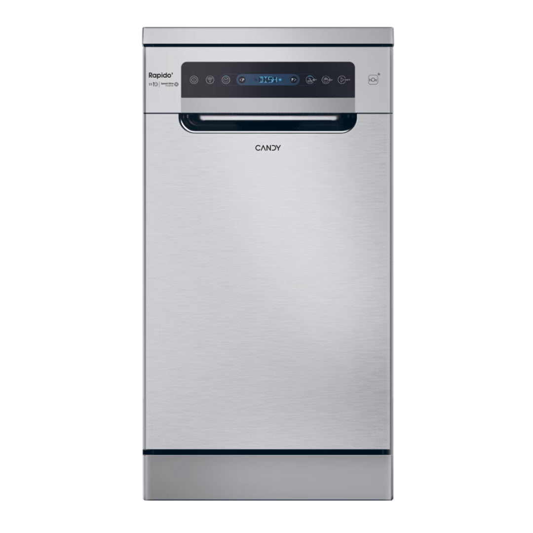 CANDY MAQUINA LOUÇA 45CM 11TALHERES 8PROG INOX (C) CF1C7SB1FX