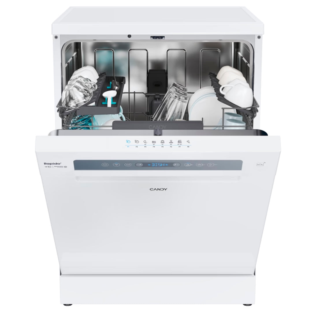 Candy Maquina Louça 8PROG 14TALHERES Branco(c)