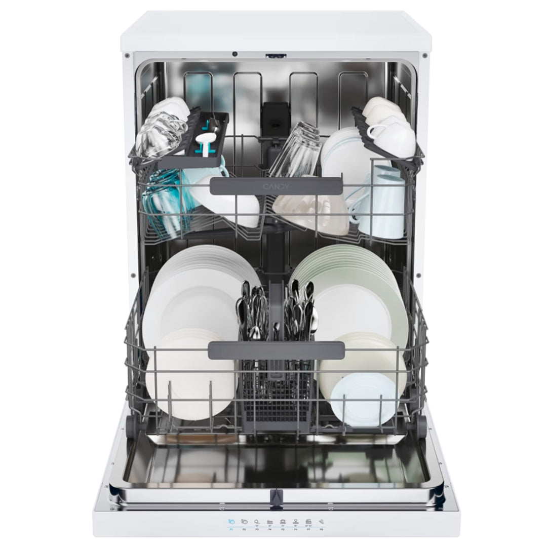 Candy Maquina Louça 8PROG 14TALHERES Branco(c)