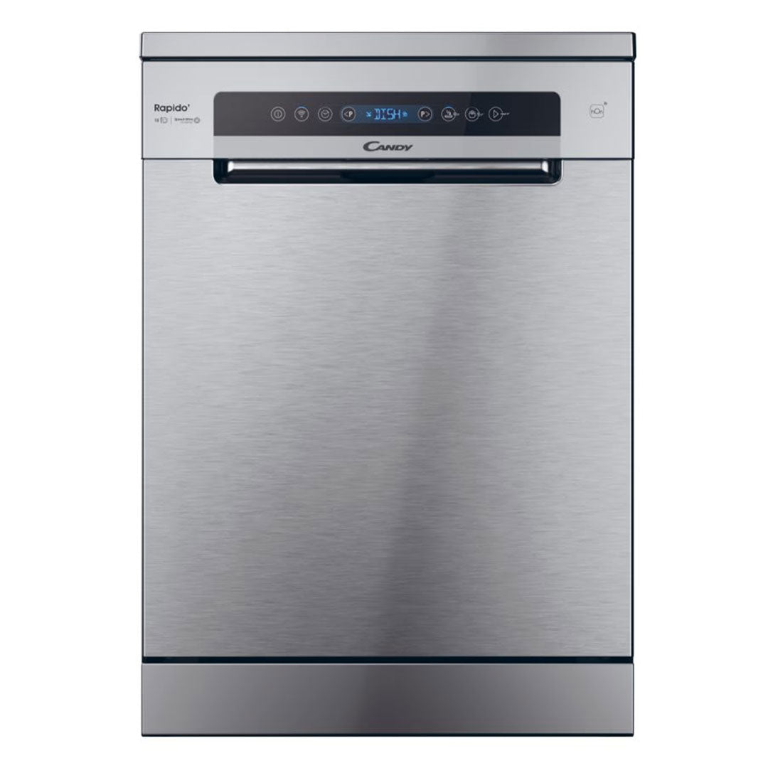 CANDY MAQUINA LOUÇA 8PROG 15TALHERES INOX (C) CF5C7F1X