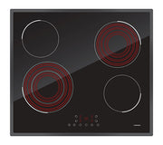 Confortec Placa Vitro 4 Zonas 6400W