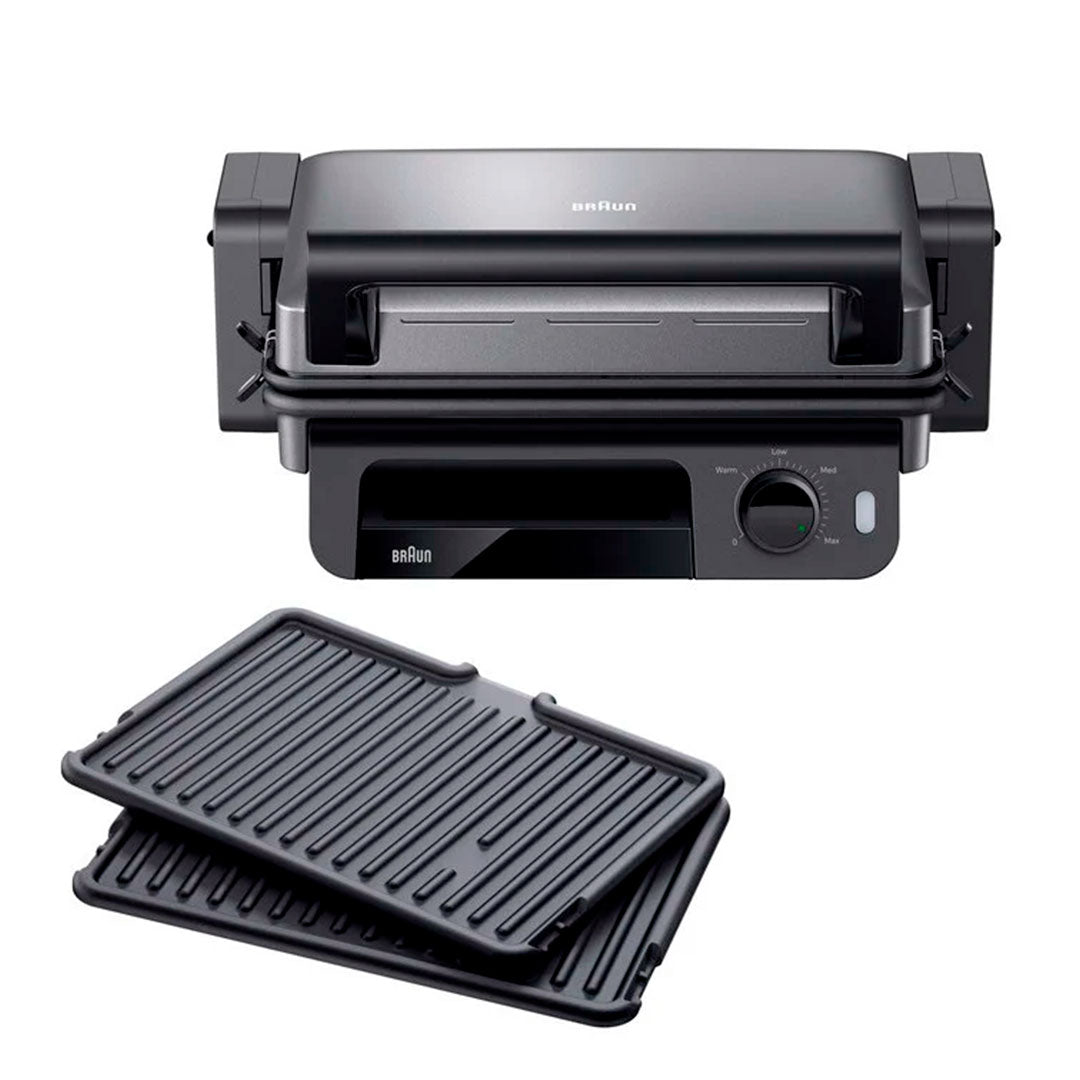 BRAUN GRELHADOR 2000W PLACAS REMOVIVEIS ANTI ADERENTE CG5010IGY