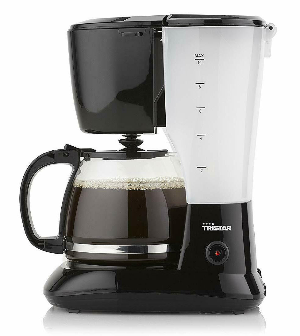 TRISTAR CAFETEIRA 1,25L 10-12 CHAVENAS 750W JARRO VIDRO CM1245