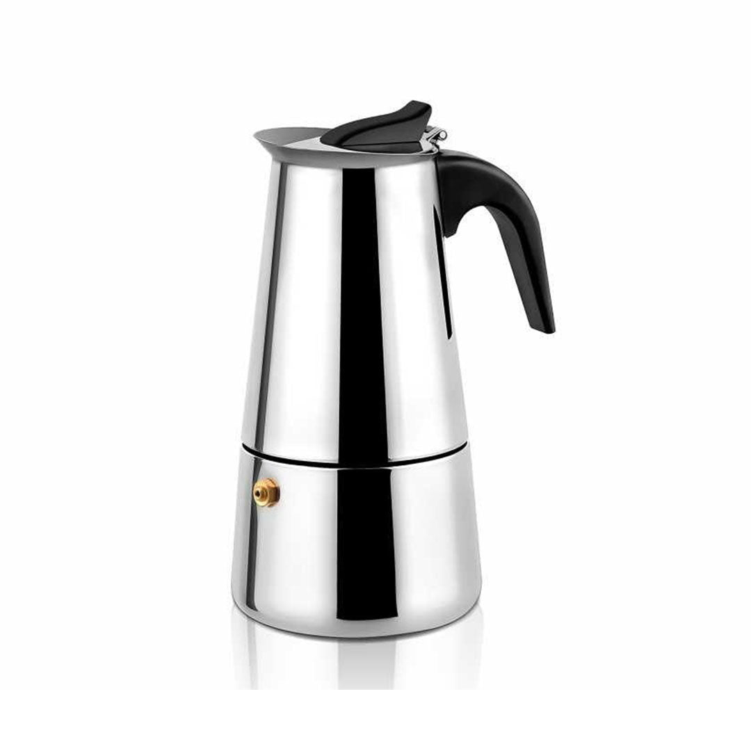 HAEGER CAFETEIRA INOX ITALIANA 6 CHAVENAS CP06S001A
