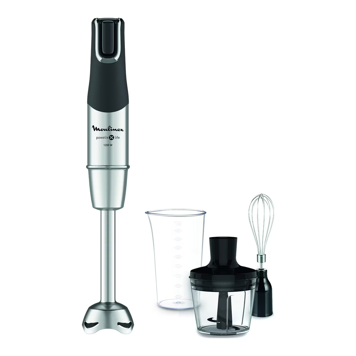 MOULINEX VARINHA 1200W PE INOX C/PICADORA E BATEDOR DD953D10