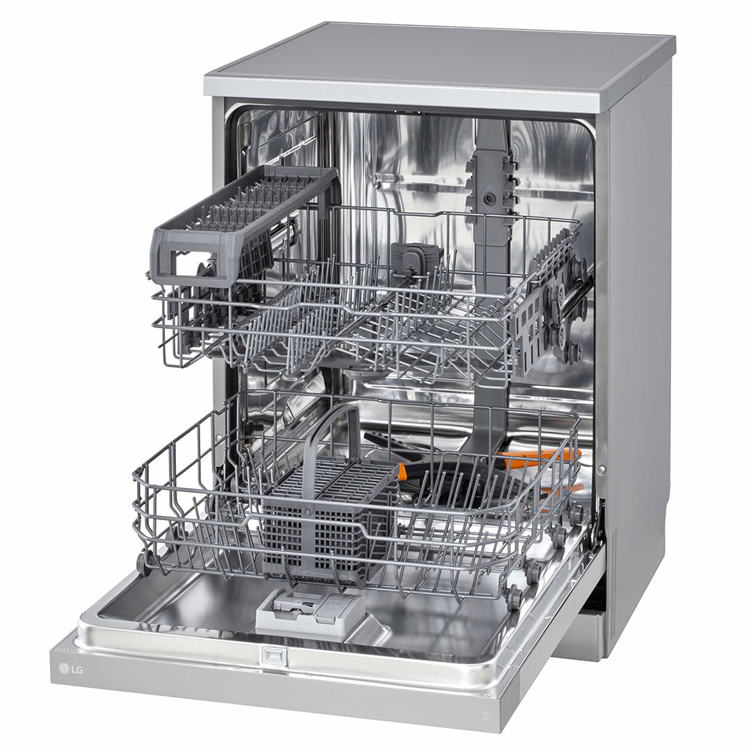 LG MAQUINA LOUÇA 7PROG 14TALHERES 2CESTOS INOX (D) DF142FV